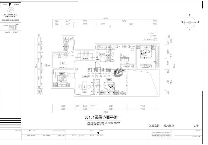 湾流天悦,新中式风格,负一层户型图